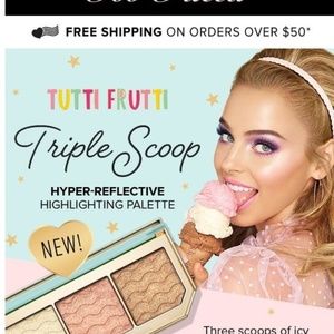 Too Faced Triple Scoop highlight palette *NEW*